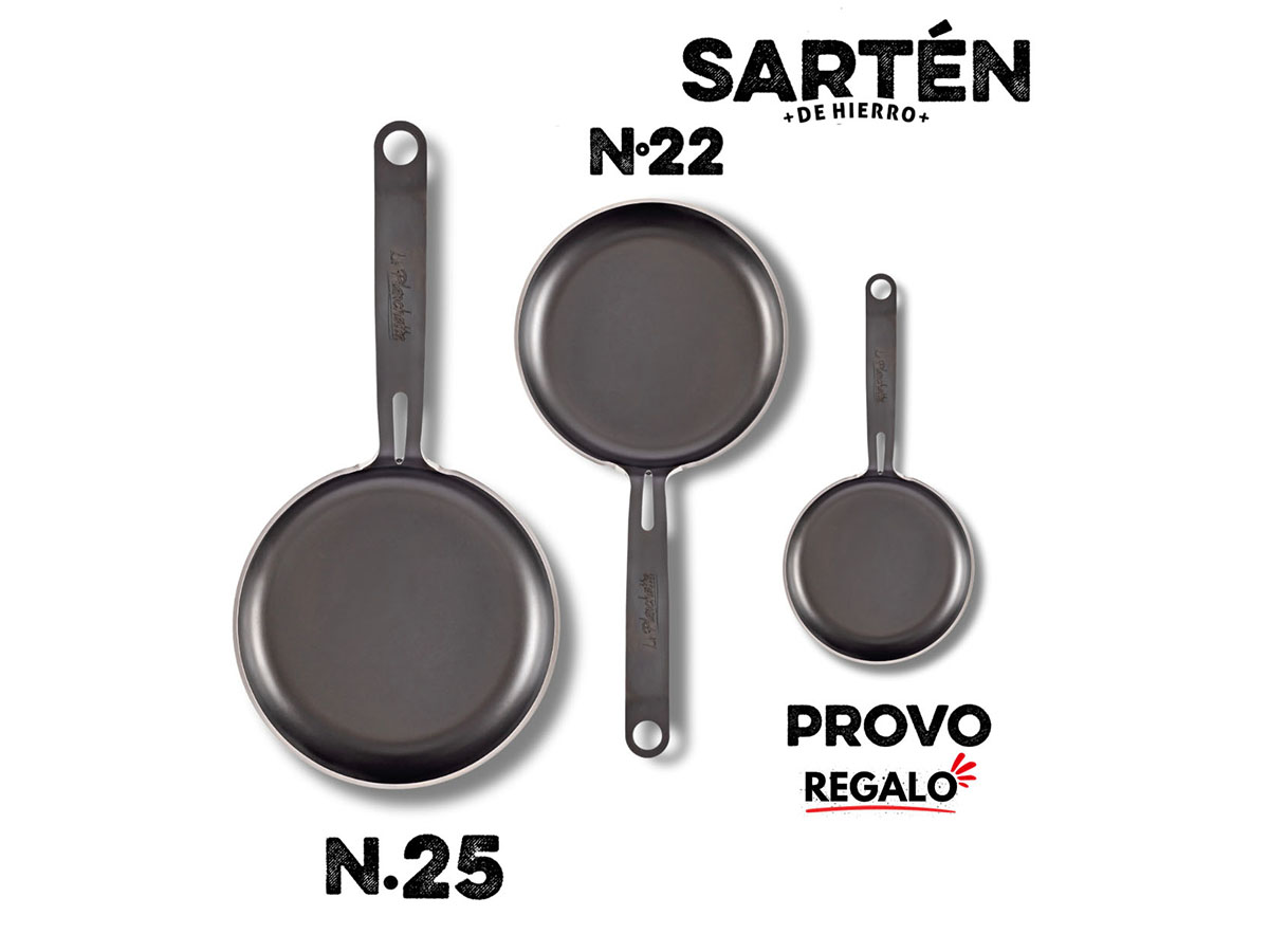 KIT SARTENES con provoletera de regalo